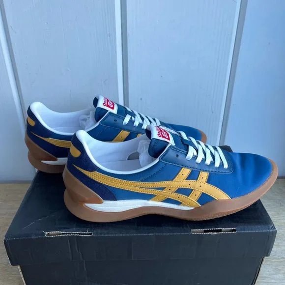 Onitsuka Tiger OHBORI EX MAKO BLUE/TIGER YELLOW - Picture 4 of 6